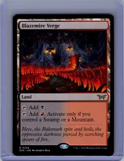 Blazemire Verge R Duskmourn: House of Horror 256 NM - Image 1
