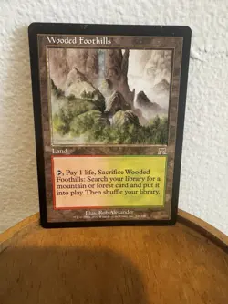 MTG Wooded Foothills Onslaught - MP+ To LP+ - Image 1