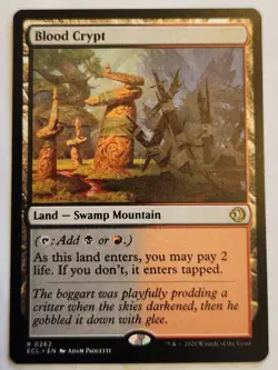 Blood Crypt Lorwyn Eclipsed Regular Rare Land NM+ - Image 1