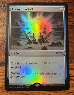 1X MTG Thought Vessel Promo FOIL NM/M Pack Fresh X1 - Image 1