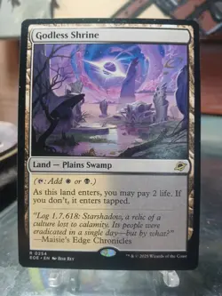 MTG - Godless Shrine - Rare - 0254 - Edge Of Eternities - Image 1