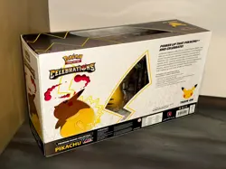 Pokemon 25th Anniversary Celebrations Pikachu VMAX Premium Figure Box NEW SEALED 820650809408 - Image 3