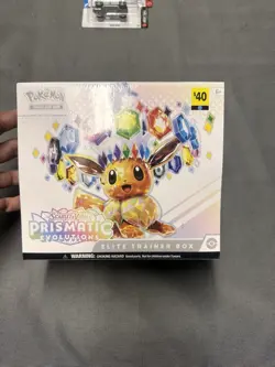 Pokemon TCG Scarlet & Violet Prismatic Evolutions Elite Trainer Box ETB SEALED - Image 1