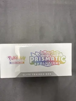 Pokemon TCG Scarlet & Violet Prismatic Evolutions Elite Trainer Box ETB SEALED - Image 2
