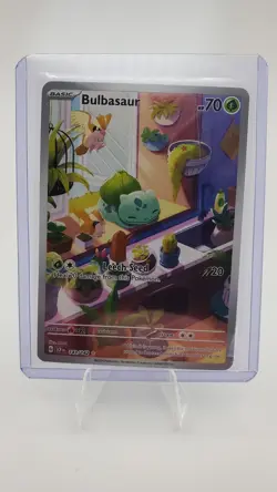 Bulbasaur 143/142 Stellar Crown Illustration Rare Pokemon TCG - Image 3