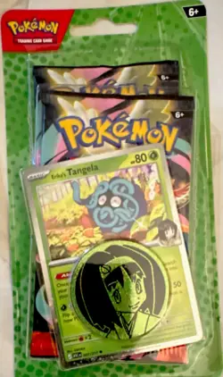 Pokemon Mega Evolution–Ascended Heroes Sealed Promo Booster Packs komala/tangela - Image 4