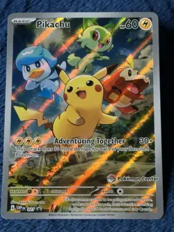 Pikachu - 027 (Pokemon Center Stamp) - SV: Scarlet & Violet - Image 2