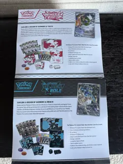 Pokemon Black Bolt & White Flare Elite Trainer Box ETB Set NEW/FACTORY SEALED - Image 2