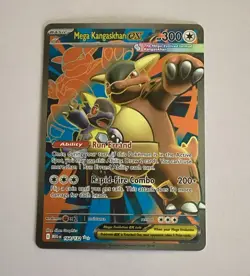 Pokemon Mega Kangaskhan EX Me01: Mega Evolution 164/132 Ultra Rare Full Art Holo - Image 1