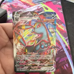 Pokemon Umbreon VMAX Ultra Rare Full Art Holo 095/203 Evolving Skies 310HP - Image 1