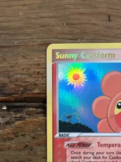 Pokemon Sunny Castform #31 Reverse Holo EX Delta Species 2005. NM+ - Image 2