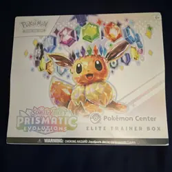 Pokemon Scarlet & Violet Pokemon Center Prismatic Evolutions Elite Trainer Box - Image 1