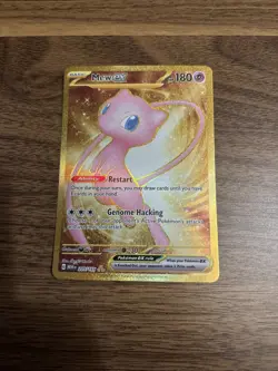 Pokemon TCG Mew EX 205/165 Scarlet & Violet 151 Holo Hyper Rare - Image 1