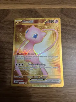 Pokemon TCG Mew EX 205/165 Scarlet & Violet 151 Holo Hyper Rare - Image 3