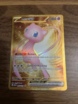 Pokemon TCG Mew EX 205/165 Scarlet & Violet 151 Holo Hyper Rare - Image 4