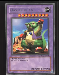 Master of OZ SOD-EN035 Rare Yugioh Soul of the Duelist Near Mint or Better - Image 1