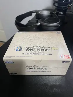 One Piece TCG EB-02 Anime 25th Collection Extra Booster Box English Sealed - Image 2