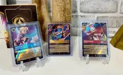 Disney Lorcana Magical Places Stitch Rapunzel Donald Duck EPCOT Promo FULL SET - Image 2