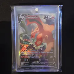 Charizard V Alt Art Brilliant Stars Pokemon Card SWSH 154/172 FA 2022 Near Mint - Image 1