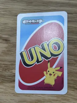 Charizard RED #4 Pokemon Mattel Original Japanese UNO Card Near Mint - Image 5