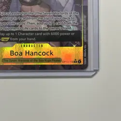 Bandai Boa Hancock OP14-112 SR Holo Character Card 10000 Power One Piece CCG - Image 2