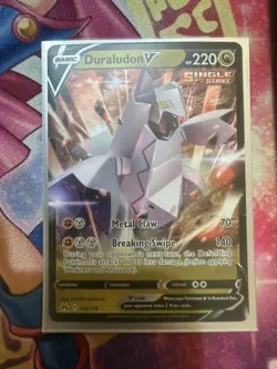 Duraludon V - 103/159 - Pokemon Crown Zenith Sword & Shield Ultra Rare Card NM - Image 1