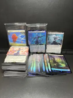 MTG Final Fantasy Sephiroth, Fabled Soldier M0115 Near Mint With Card Lot 150+ - Image 1