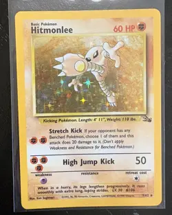 Lot Of 5 Vintage Fossil Unlimited Holo Pokemon Cards WOTC TCG LP-MP - Image 4