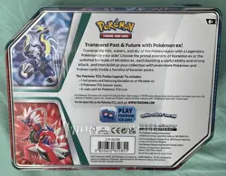 POKEMON TRADING CARD GAME MIRAID EX220 PALDEA LEGENDS TIN with 5 BOOSTER PACKS - Image 2