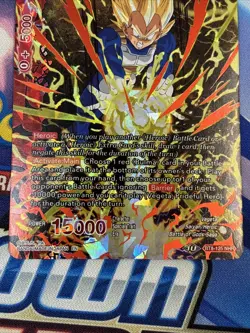 Vegeta Prideful Hero BT8-125 NHR Dragon Ball Super Malicious Machinations Card - Image 2