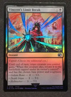 Magic the Gathering MTG Final Fantasy - Vincent's Limit Break FOIL #0126 FFVII - Image 1