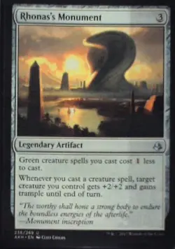 Rhonas's Monument - Amonkhet: #236, Magic: The Gathering Nm C259 - Image 1