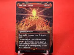The Fire Crystal (Borderless) Final Fantasy Regular NM - Image 1
