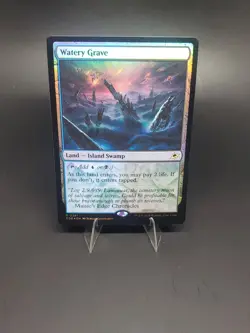 Watery Grave Edge of Eternities Foil MTG 0261 MP - Image 1