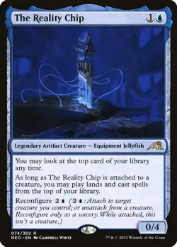 MTG - The Reality Chip - Kamigawa: Neon Dynasty - X1 - (NM) - - Image 1