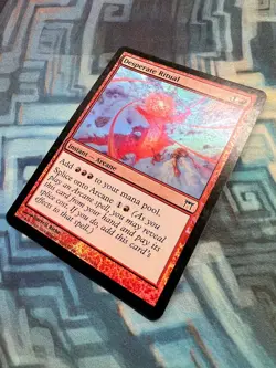 MTG Foil Desperate Ritual EX/LP- Champions of Kamigawa - Image 4