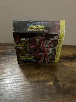 MTG March of the Machine The Aftermath Collector Booster Box (Sealed) - Image 1