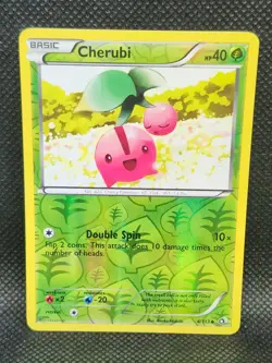 Pokemon Cherubi Legendary Treasures Reverse Holo 4/113 Excellent Condition - Image 1