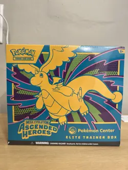 NEW Pokemon Center Mega Evolution: Ascended Heroes Elite Trainer Box (ETB) - Image 1