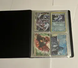 Binder Pokemon Card Collection Lot, Mixed Holos Rares , and Hard To Find Cards!! - Image 1