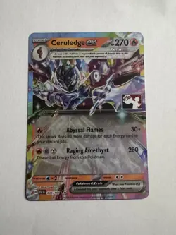 Ceruledge Ex 036/191 Pokemon Play! Prize Pack Series 7 - Image 1