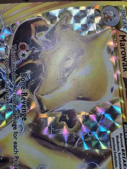 HP Pokemon Marowak BREAK 79/162 Breakthrough Holo - Image 3