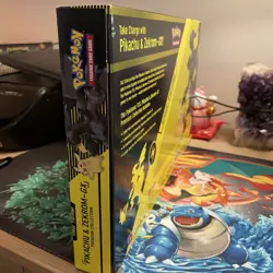 Pokemon Pikachu & Zekrom GX Premium Collection Box SEALED 3x Evolving Skies - Image 5