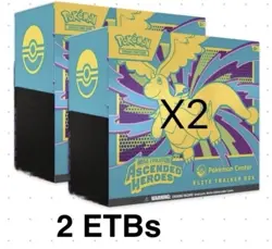 2x *PRESALE* Pokemon TCG Ascended Heroes Pokemon Center ETB *SEALED* CONFIRMED ✅ - Image 1