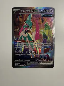 Iron Valiant EX 249/182 Paradox Rift Special Illustration Rare Pokemon TCG NM - Image 1