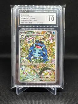 2025 Pokemon Seismitoad Illustration Rare Black Bolt 105/086 CGC Gem Mint 10 - Image 1