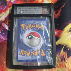 Pokemon Farfetch'd Base Set Unlimited 27/102 Uncommon Beckett Graded 8 - Image 2