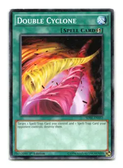 Double Cyclone - SDSE-EN033 1st Edition - YuGiOh-HP - Image 1