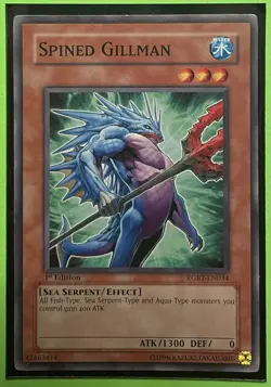 YuGiOh Spined Gillman 1st Edition SDRE-EN009 - Image 1