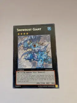 Yugioh Snowdust Giant ABYR-EN049 Rare 1st Ed NM - Image 1